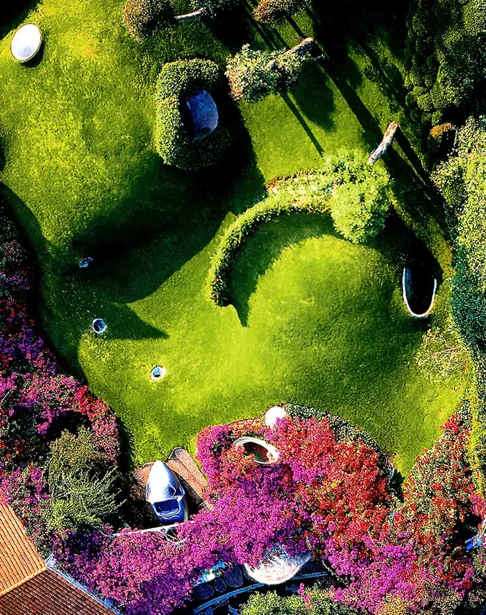 hobbit house top view