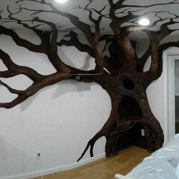 Rob Created An Indoor Fake Tree For A Cat, And The Cat Is Loving It