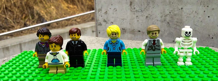 lego funeral set characters