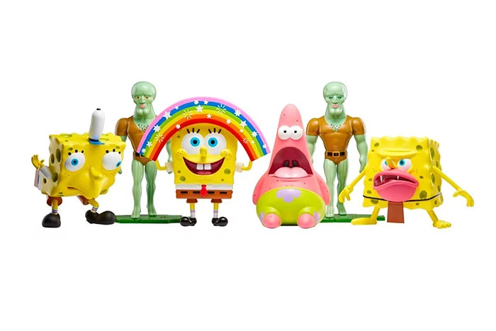 meme-inspired spongebob toys