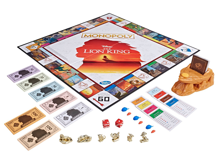 monopoly the lion king edition