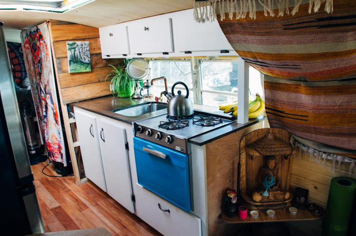 school bus conversion kitchen layout