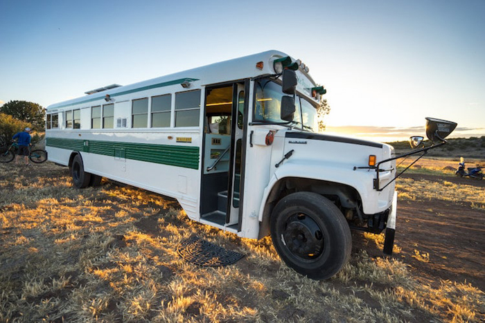 school bus conversion will and alyssa