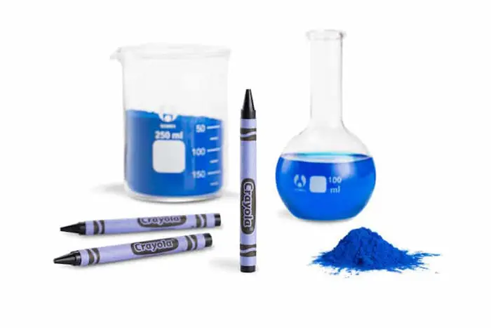 yinmn blue pigment crayola crayon