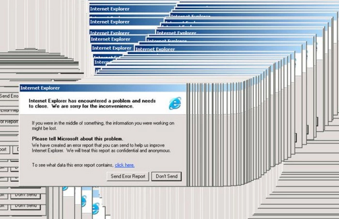 90's kids struggles internet explorer error