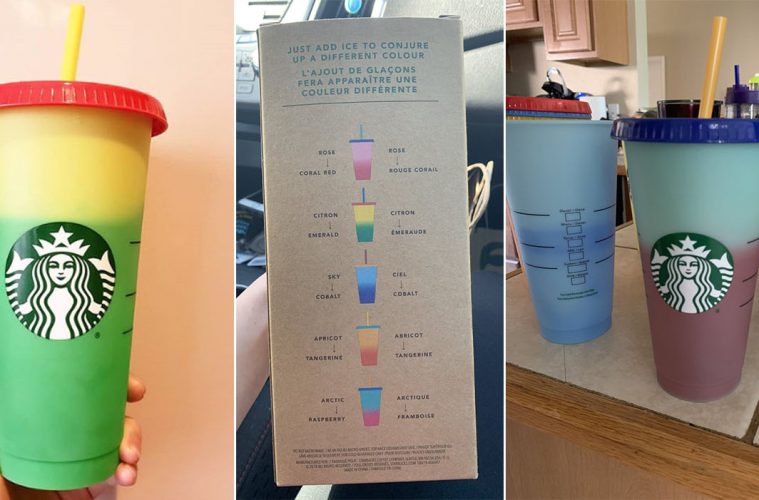 Reusable Color-Changing-Cups Starbucks