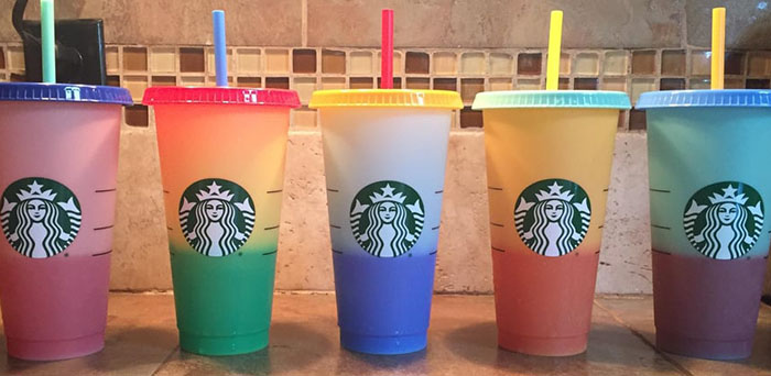 Starbucks Designer Color Changing Cup – The Rue Life