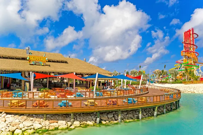 cococay water park skippers grill