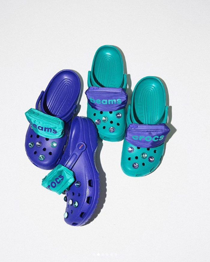 crocs with fanny packs