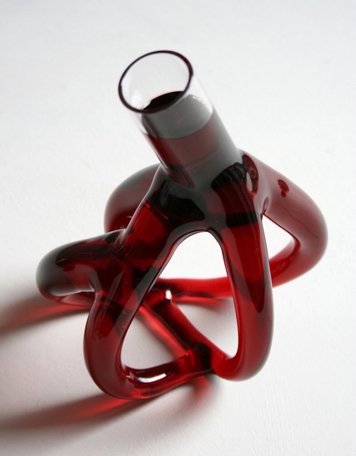 decanters look like blood vessels