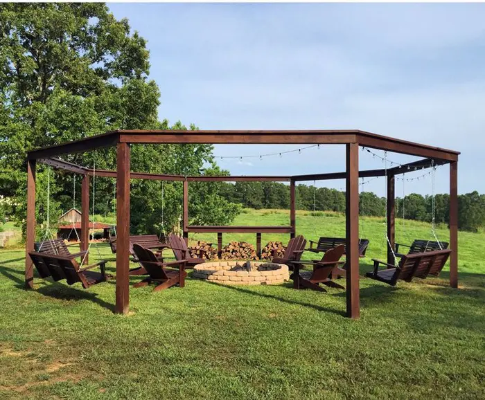 diy backyard pergola