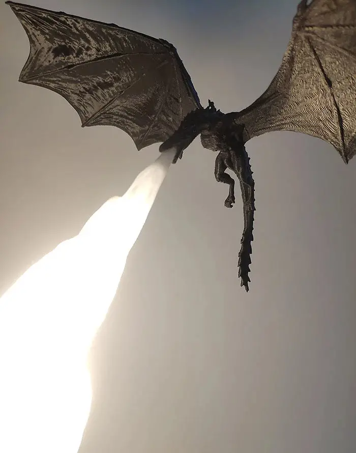 dragon lamp etsy