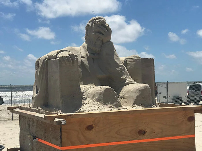 facepalming lincoln 2019 texas sandfest