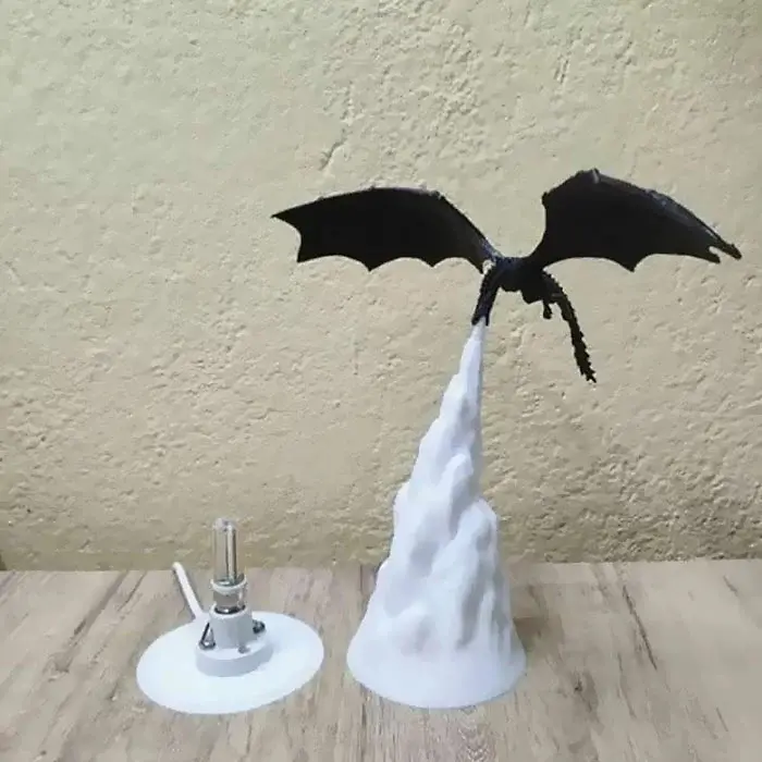 got-inspired dragon lamp ice