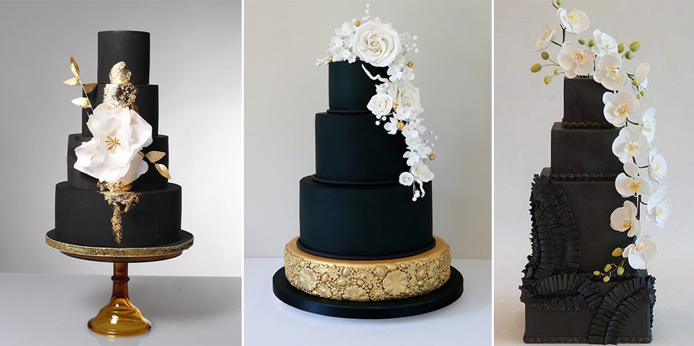 gothic wedding cakes