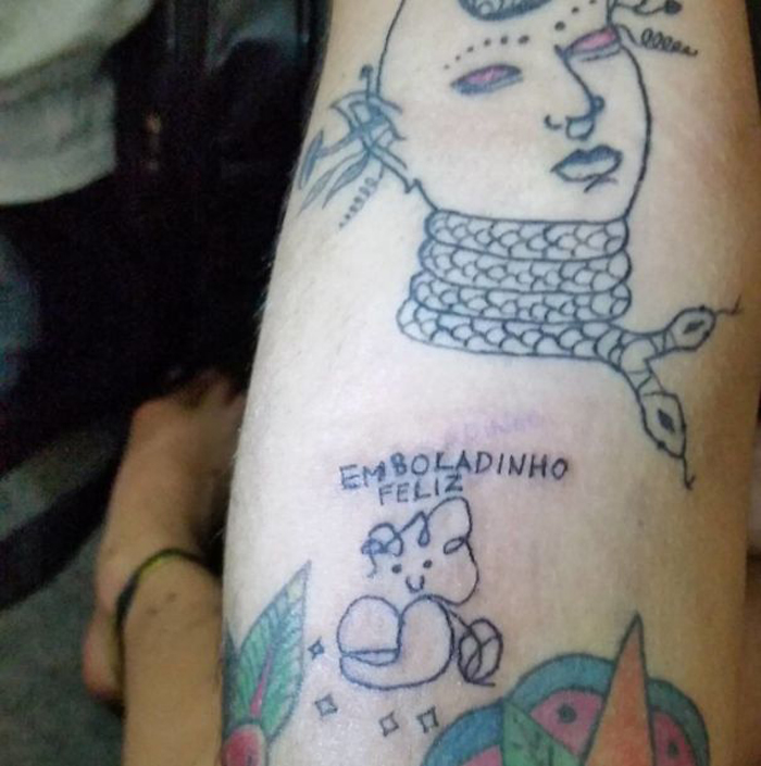 Brazilian Tattoo Artist Helena Is Really Bad At Drawing Tattoos Yet People  Can't Get Enough