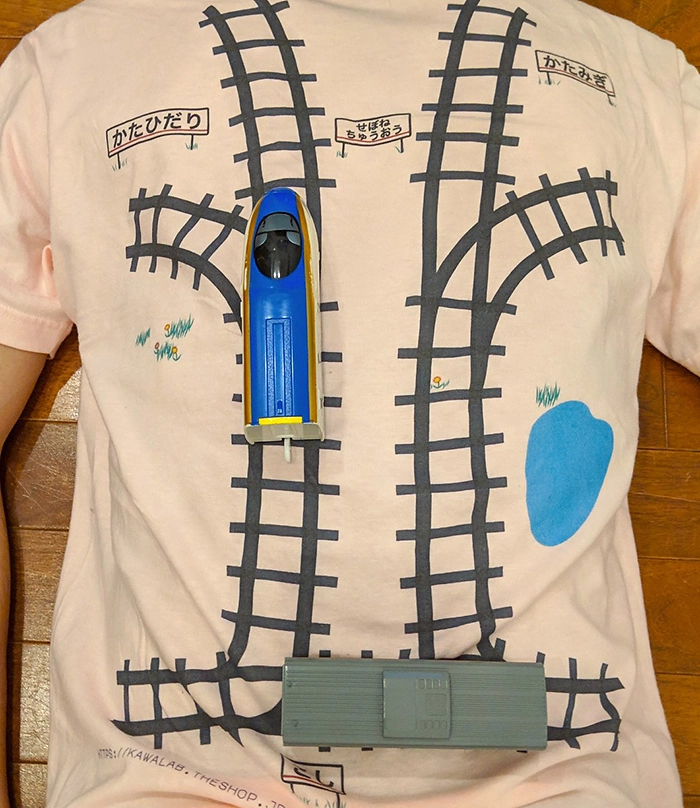 ken kawamoto brilliant t-shirt railroad