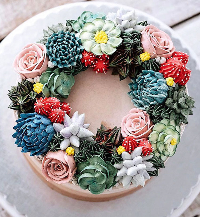lifelife succulent cakes