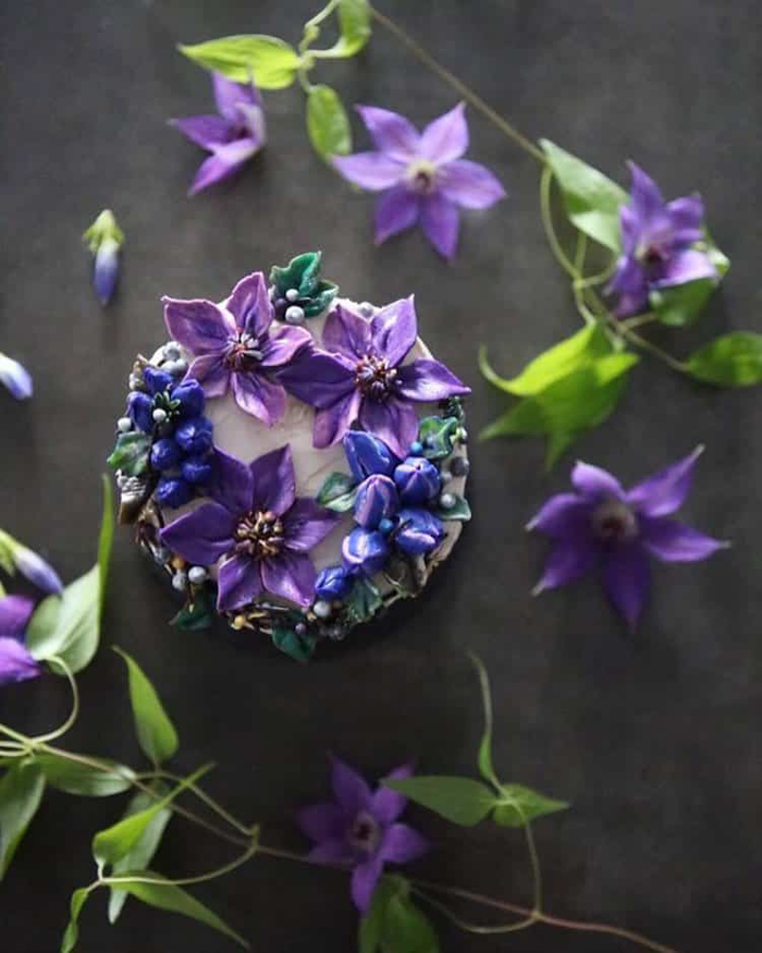 lifelike buttercream flowers by atelier soo