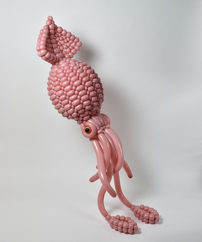masayoshi matsumoto colorful twisted balloon sculptures
