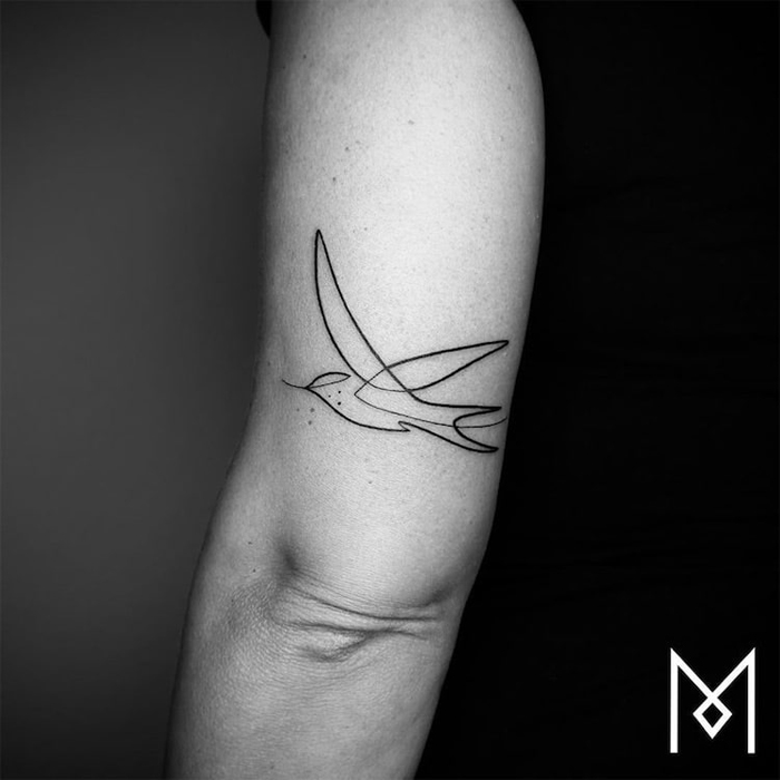 mo ganji minimalist tattoos