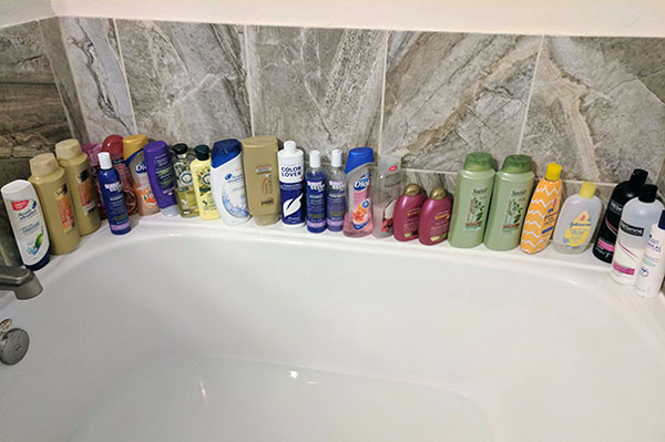 monster roommate shampoo hoarder wife