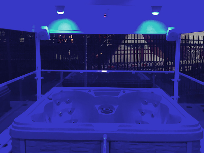 music city party tub interior