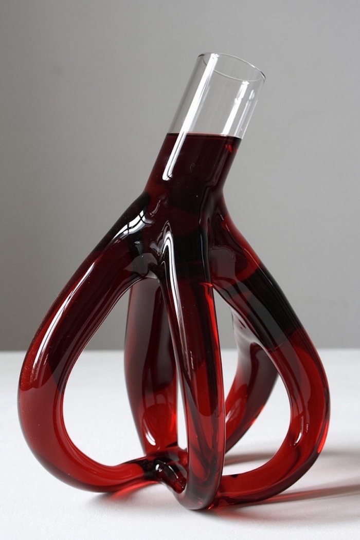 odd looking wine decanters