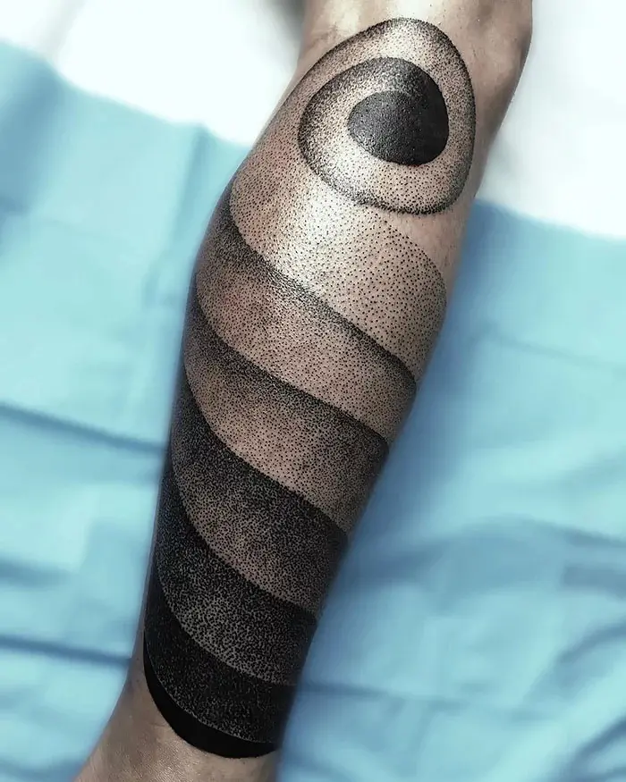 epic leg tattoos swrils