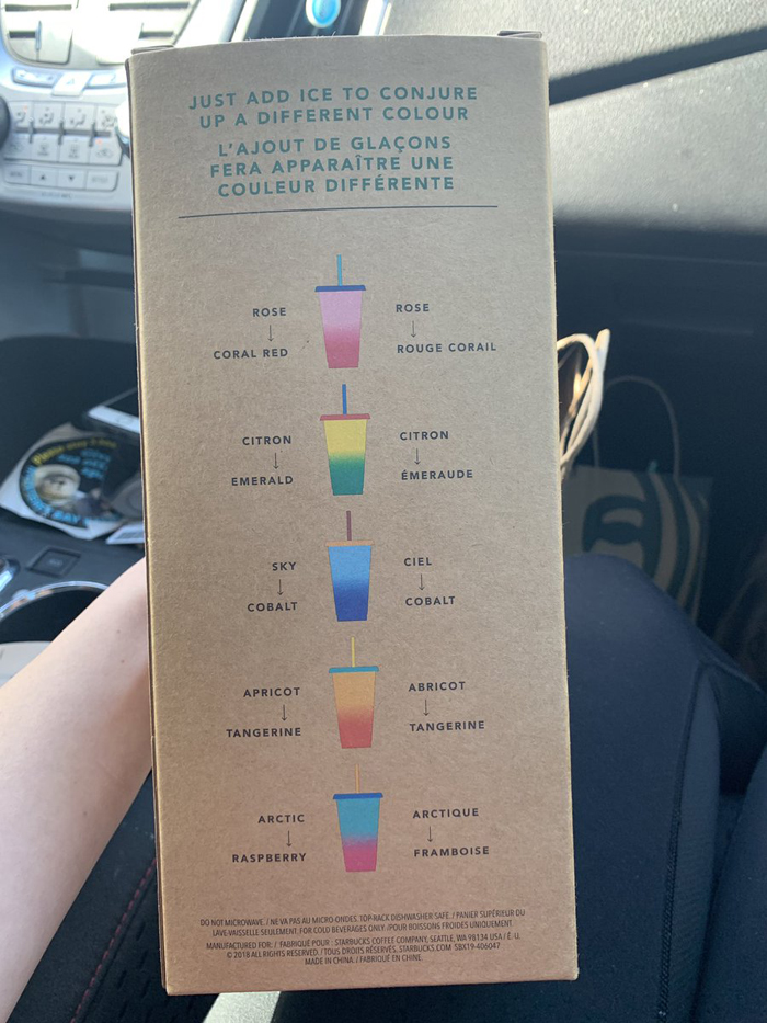 starbucks color-changing cups