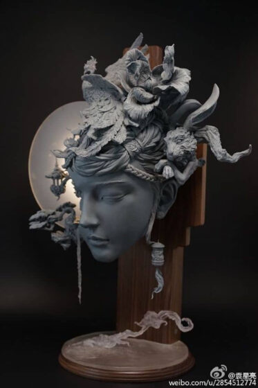 Stunning Bust Sculptures Re-Imagine Women’s Hair as Beautiful Landscapes