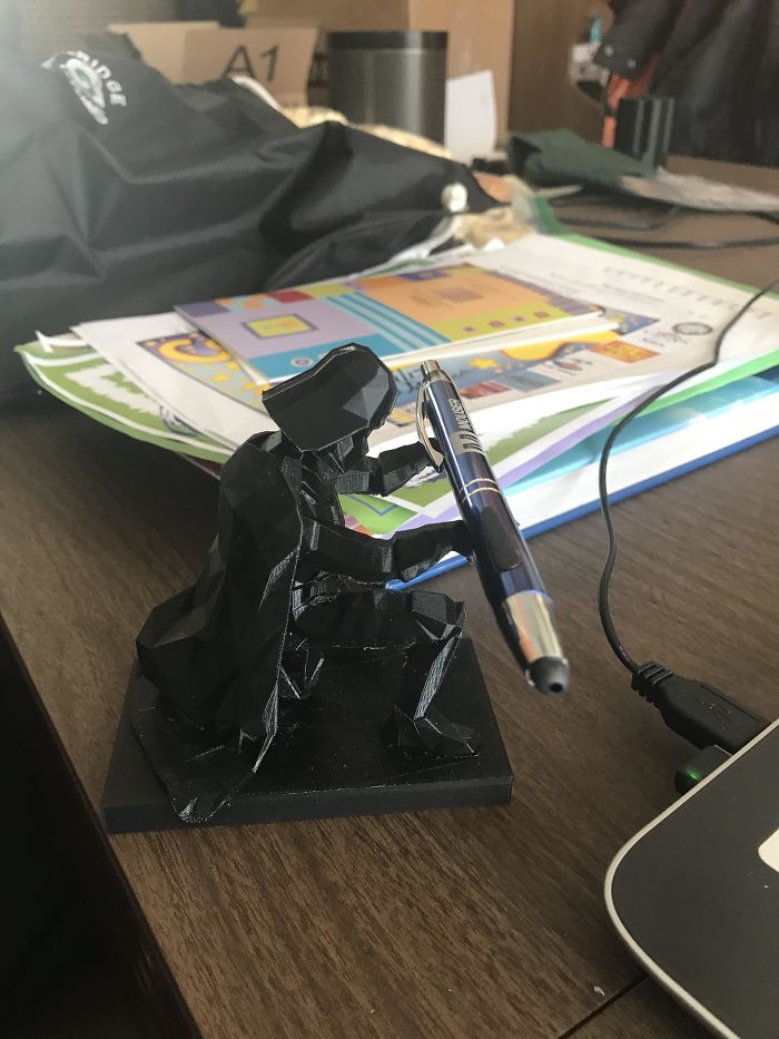 3d printing brilliant creations darth vader pen holder