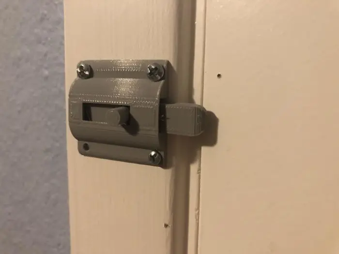 3d printing brilliant creations door lock