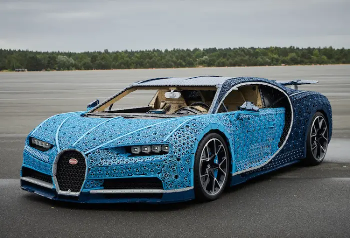 Bugatti Chiron LEGO car