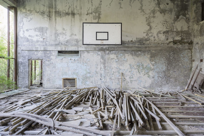 abandoned places gym