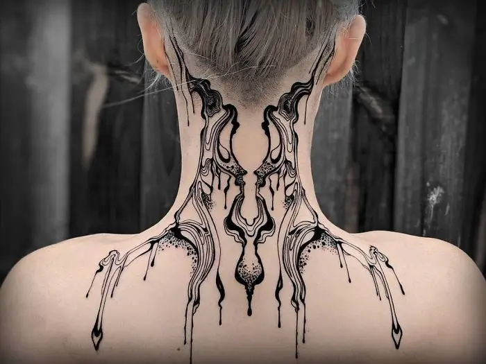 amazing neck tattoo designs