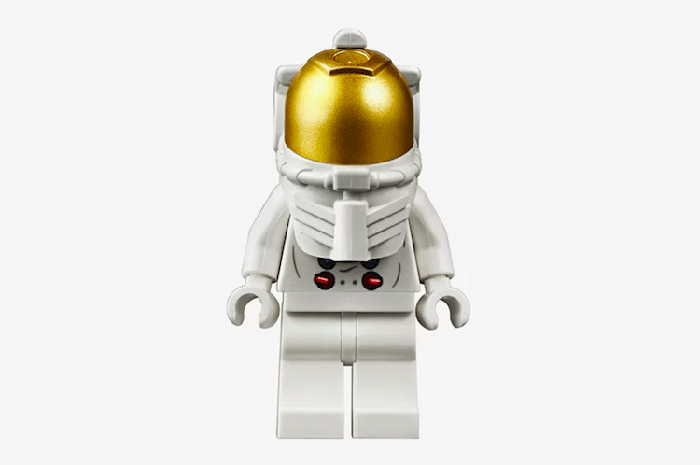 apollo 11 lunar lander lego set astronaut figurine