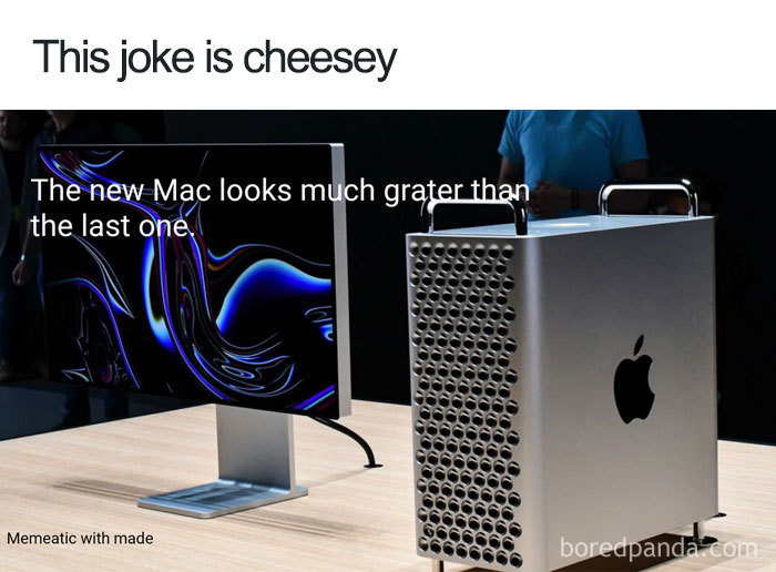 apple mac pro funny memes cheesy joke