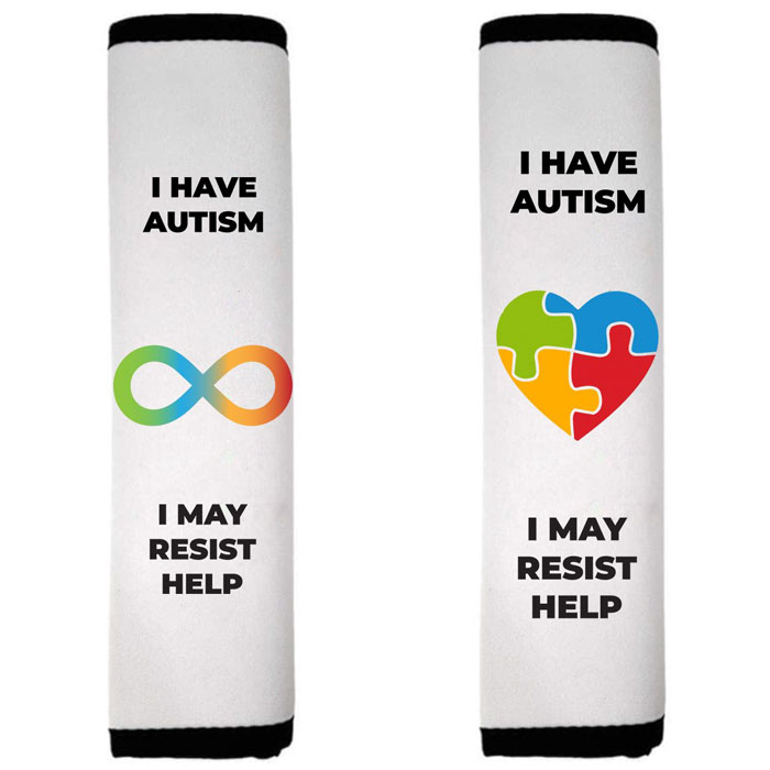 autism children health issues emergency seat belt covers natalie bell