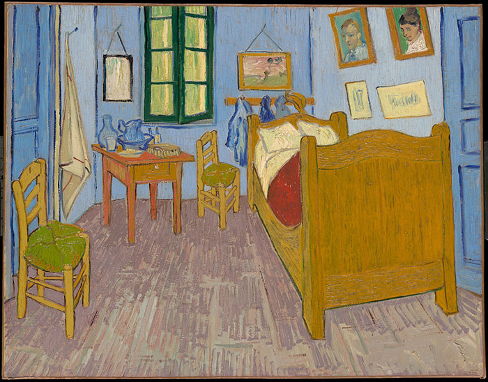 bedroom in arles vincent van gogh