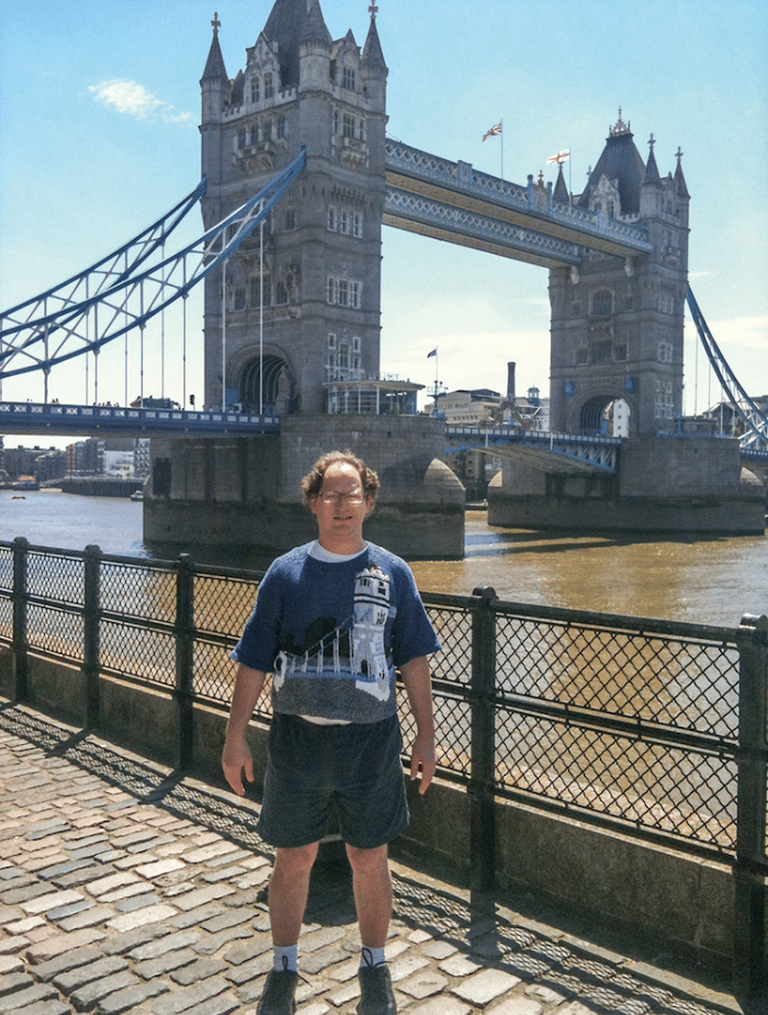 tower bridge london city view sam barsky postcard sweaters