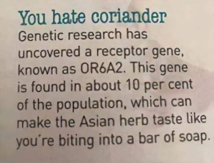 coriander haters funny memes gene