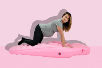 cozy bump maternity inflatable mattress and pool float
