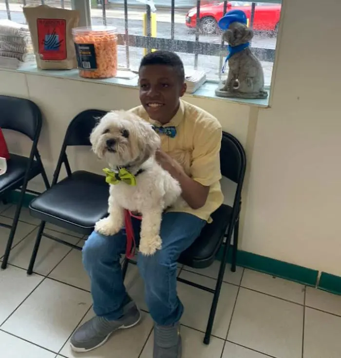 darius brown donates stylish bow ties animal shelters