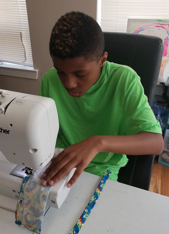 darius brown makes stylish bow ties for pets