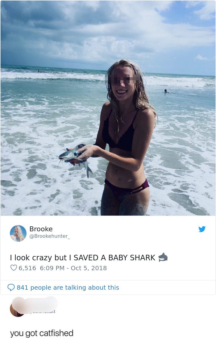 embarrassing moments baby shark catfish