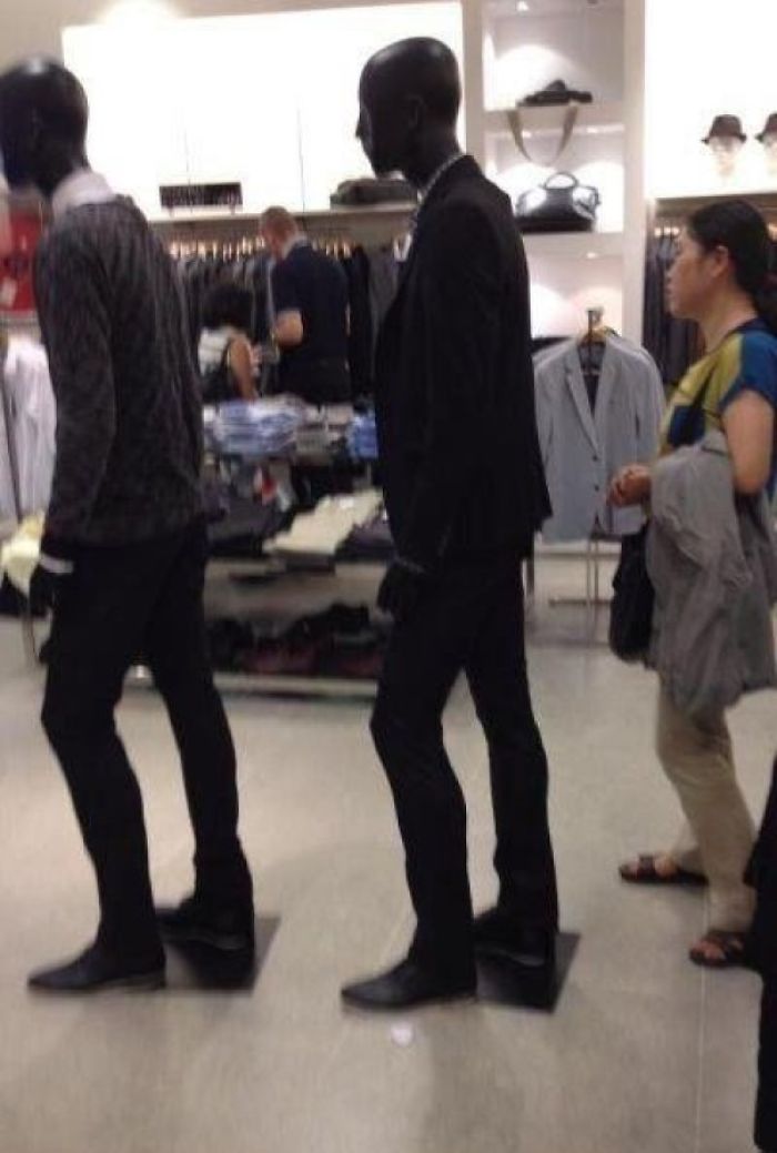 embarrassing moments mannequins line