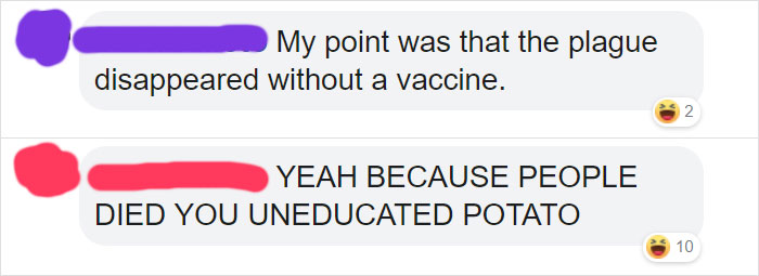 embarrassing moments plague vaccine