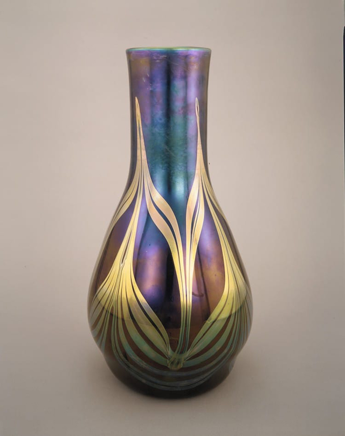 favrille glass vase tiffany lamps