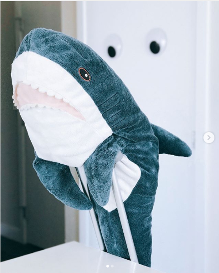 ikea plush shark toy whatevershark